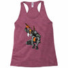 deathstroke marron Racerback Tank