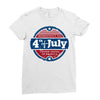 independence day Ladies Fitted T-Shirt