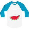 Don't Eat Watermelon Seeds 3/4 Sleeve Shirt