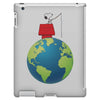 Snoopy Fishing iPad 3 and 4 Case