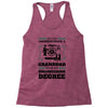 Never Underestimate A Granddad With An Engineer Degree Racerback Tank