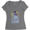 baby cop Women's Triblend Scoop T-shirt