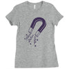 powerful magnet Ladies Fitted T-Shirt