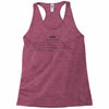 definition of fuck Racerback Tank