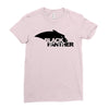 black panther logo Ladies Fitted T-Shirt