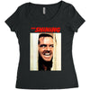 the shining Women's Triblend Scoop T-shirt
