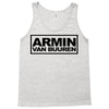 armin van buuren black logo Tank Top