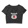 christmas reindeer rudolph Crop Top
