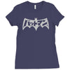 japanese batman logo fan inspired Ladies Fitted T-Shirt