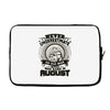 never underestimate an old man Laptop sleeve