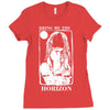 bring me the horizon shroom girl Ladies Fitted T-Shirt