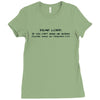 funny t shirt dear lord if you can't make me skinny Ladies Fitted T-Shirt