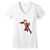 Iron Man Bleeding Edge Women's V-Neck T-Shirt