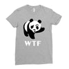 wtf panda Ladies Fitted T-Shirt