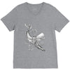 the squid vs V-Neck Tee
