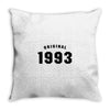 Original 1993 With Crown Throw Pillow