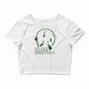 arrow you have failed this city tv series quote black white cotton t s Crop Top