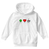 peace love coffee (2) Youth Hoodie