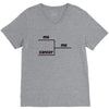 me me and cancer V-Neck Tee