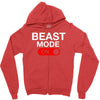 beast mode activated Zipper Hoodie