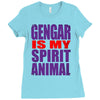 gengar is my spirit animal Ladies Fitted T-Shirt