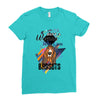 who loves bassets Ladies Fitted T-Shirt