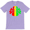 rasta skull and crossbones T-Shirt