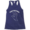 tight butthole Racerback Tank