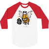 monster i will bee bat 3/4 Sleeve Shirt