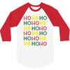 ho ho ho 3/4 Sleeve Shirt