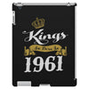kings are born in 1961 iPad 3 and 4 Case