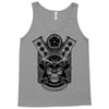 samurai skull Tank Top