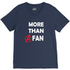 Avengers More Than A Fan V-Neck Tee