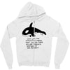 sea panda Zipper Hoodie