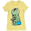 zombie baby Ladies Fitted T-Shirt