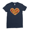 pizza lover Ladies Fitted T-Shirt