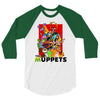 the muppets cartoon ideal birthday present or gift 3/4 Sleeve Shirt