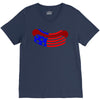 us hot dog V-Neck Tee