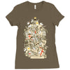 bad tempered rodents Ladies Fitted T-Shirt