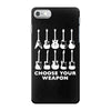 choose your weapon funny iPhone 7 Case