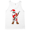 rock star santa claus father christmas Tank Top