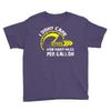 I Don't Care How Many Miles Per Gallon Youth Tee