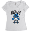 get aquirely Women's Triblend Scoop T-shirt