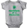 mother's day mommom of a princess Baby Onesie