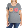 your wife my wife donuts Ladies Curvy T-Shirt