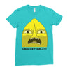 lemongrab unacceptable Ladies Fitted T-Shirt