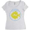 gold fish Women's Triblend Scoop T-shirt