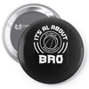 its all about atlanta basketball bro Pin-back button