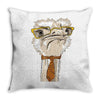 Deve kuşu Throw Pillow
