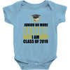 i'm a senior. Baby Bodysuit
